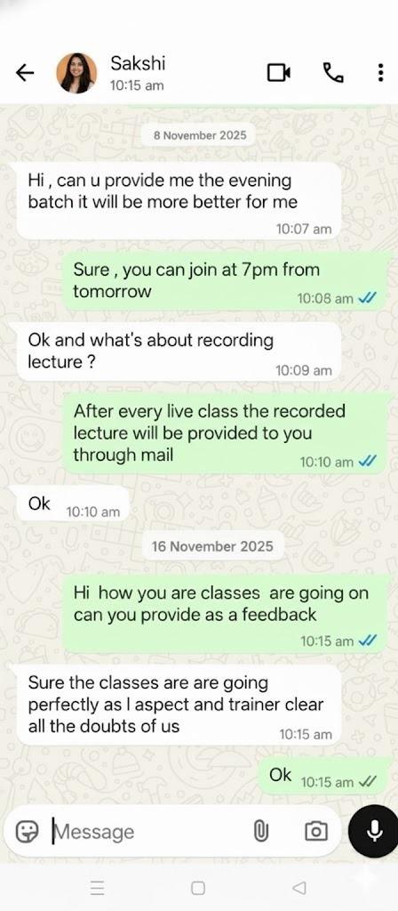 Review from Sakshi